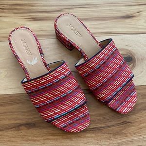 J. Crew Woven Slide on Sandal